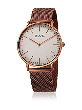 August Steiner Silver Dial Men's Casual Watch AS8219BR