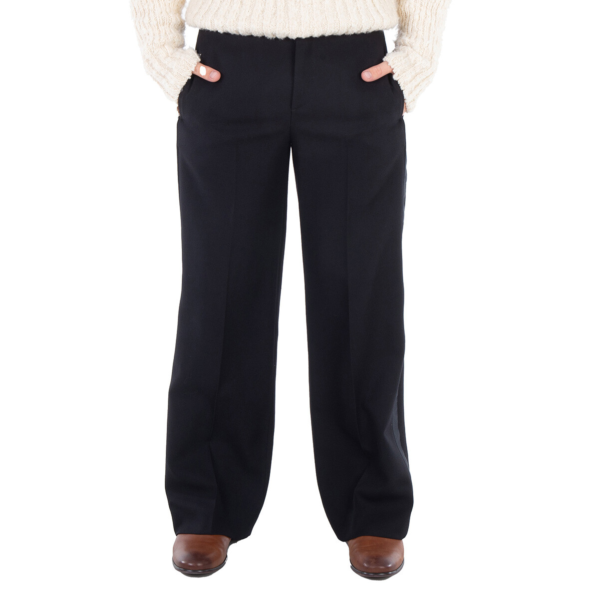 90s two tack slacksブラウン BALENCIAGA 91 BALENCIAGA Men's Cut-up Tracksuit Pants in Dark Grey