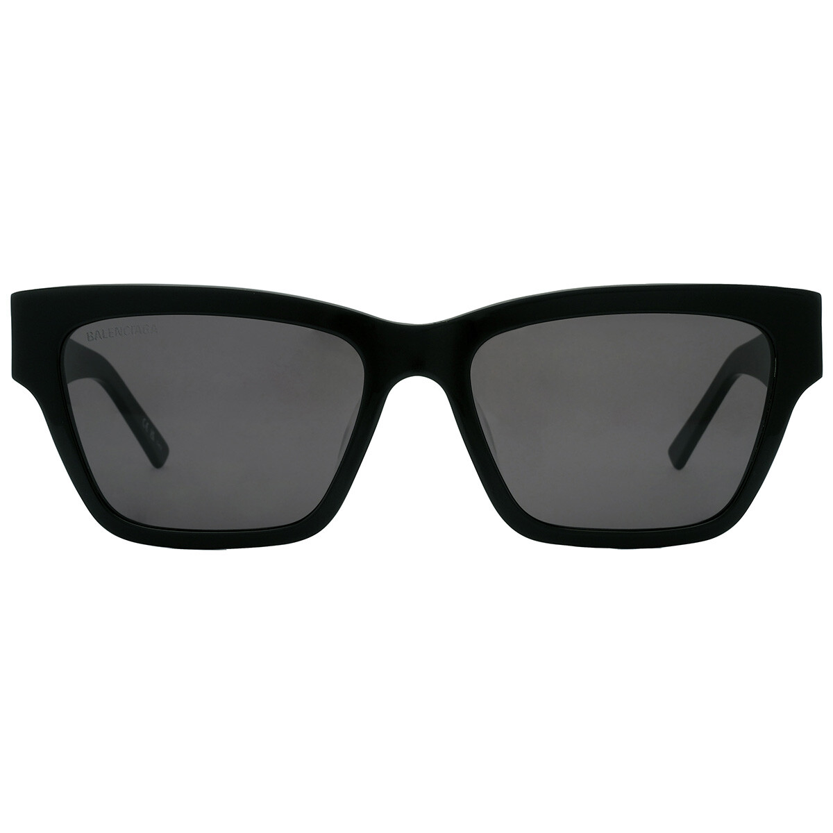 Balenciaga Green Square Ladies Sunglasses BB0102SA 014 57