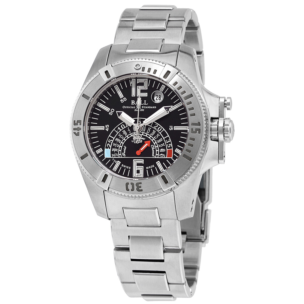 Ball Fireman Automatic White Mother of Pearl Dial Men's Watch