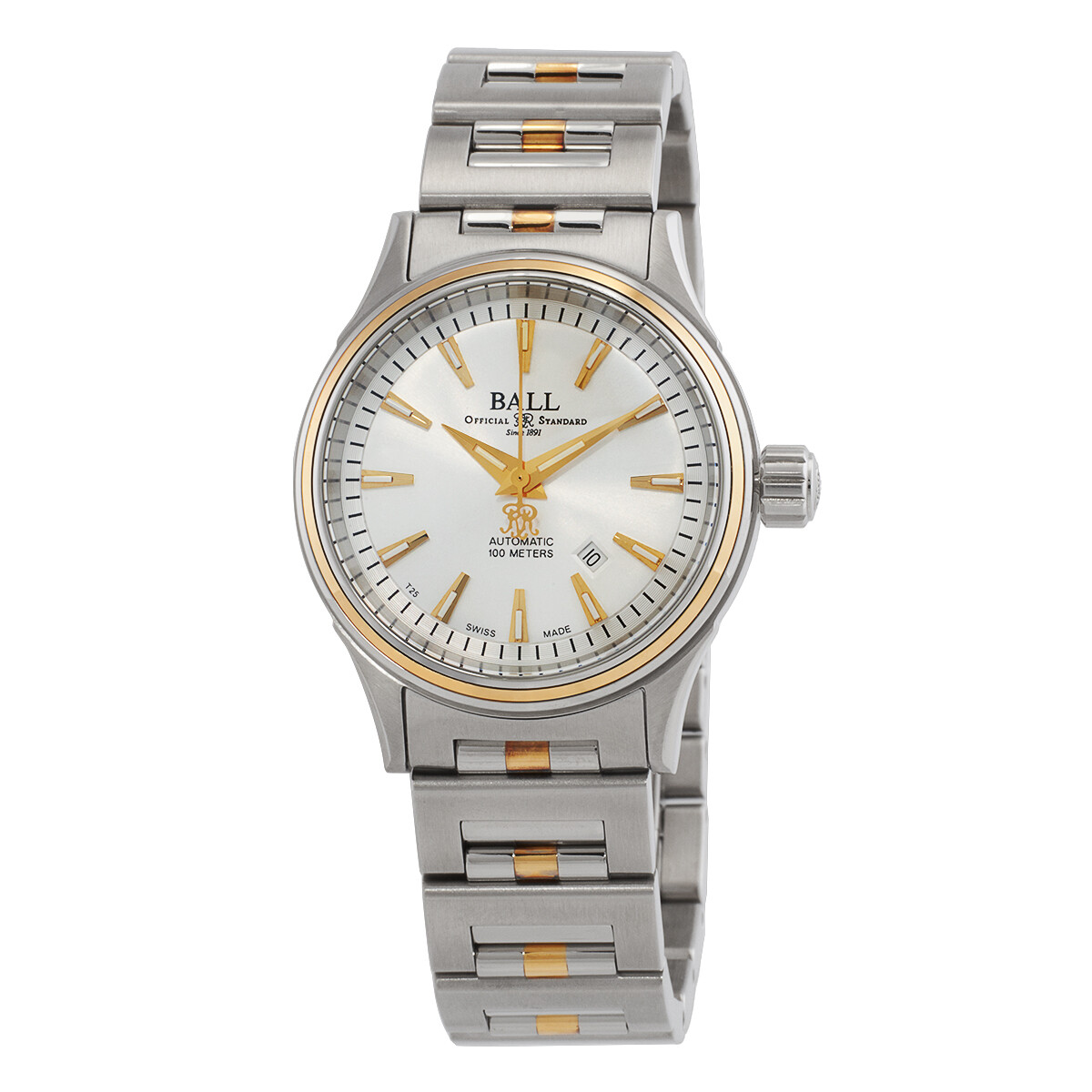 Ball Fireman Automatic White Mother of Pearl Dial Men's Watch