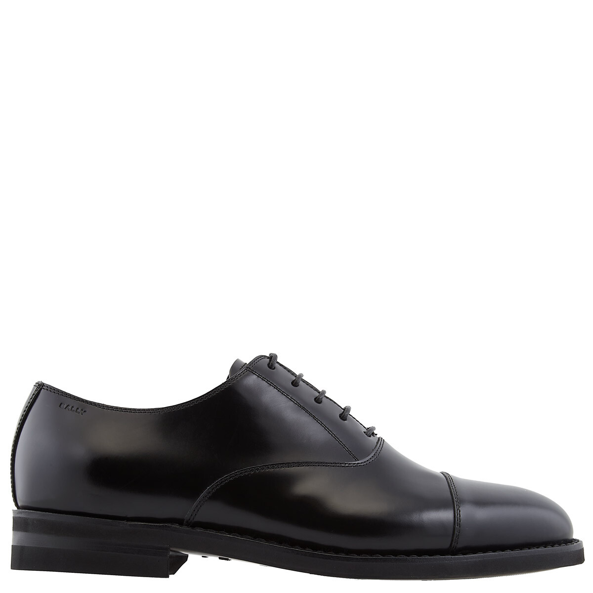 BALLY 黒 フラットシューズ 39 EU / 9 US Vintage Bally Court Shoes 'SHERO' BLACK Suede With Patent