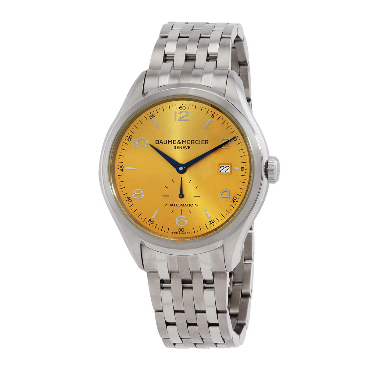 Baume et Mercier Clifton Automatic Champagne Dial Men's Watch M0A10243