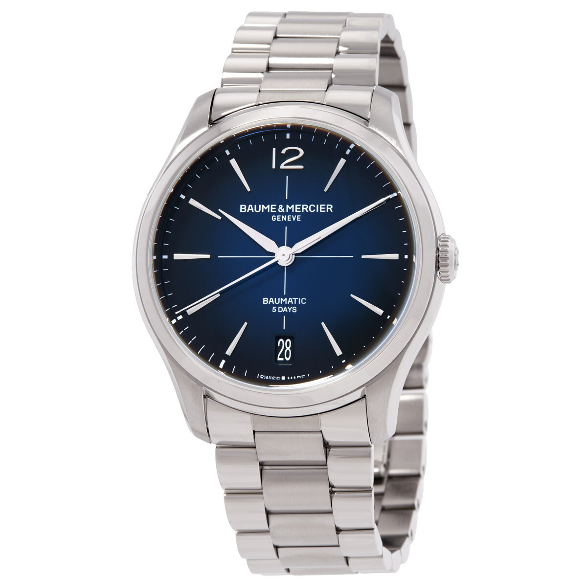 Baume et Mercier Clifton Automatic Gradient Blue Dial Men's Watch 10792