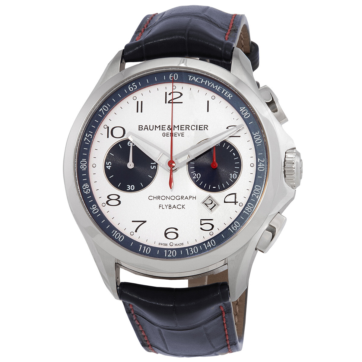 Baume et Mercier Clifton White Dial Men's Watch M0A10368