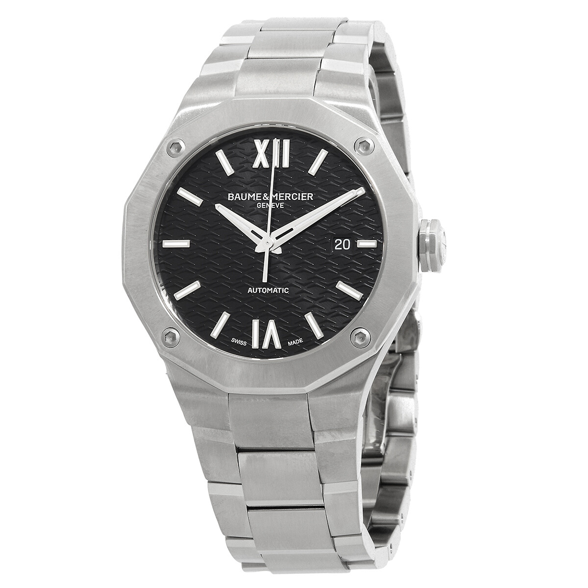 Baume et Mercier Riviera Automatic Black Dial Men's Watch 10621