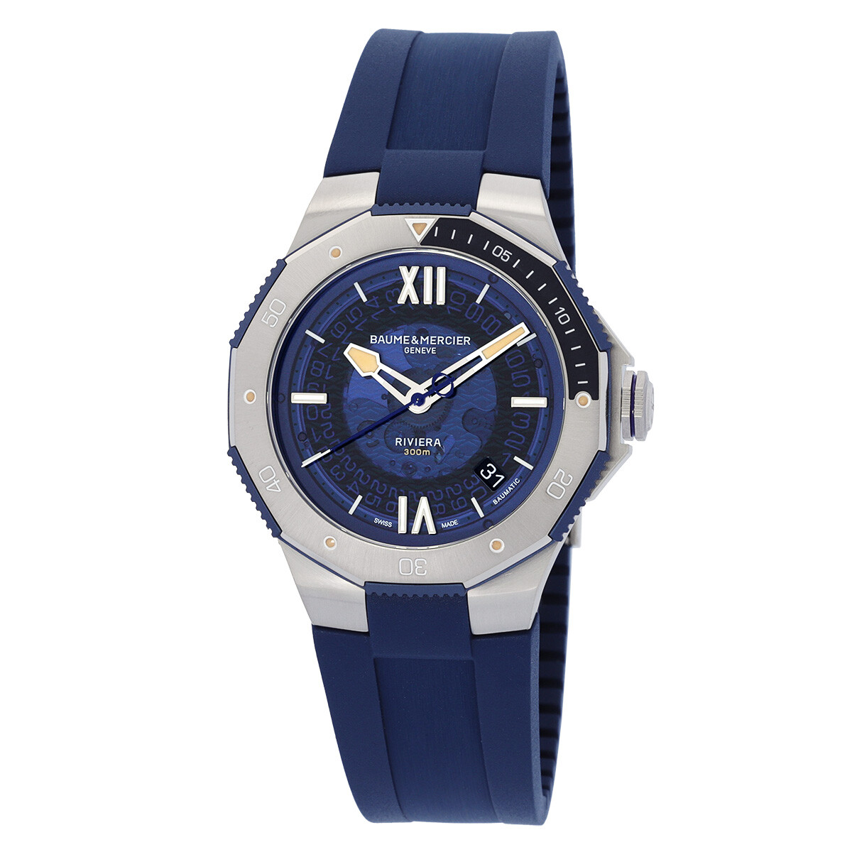 Baume et Mercier Riviera Automatic Blue Dial Men's Watch M0A10716