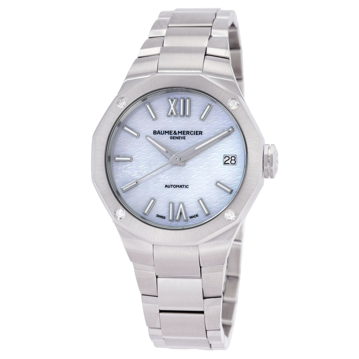 Baume et Mercier Riviera Automatic Diamond Ladies Watch M0A10676