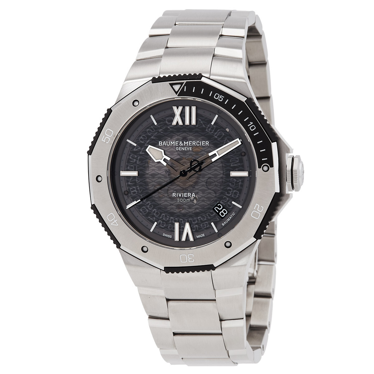 Baume et Mercier Riviera Automatic Grey Dial Men's Watch M0A10717