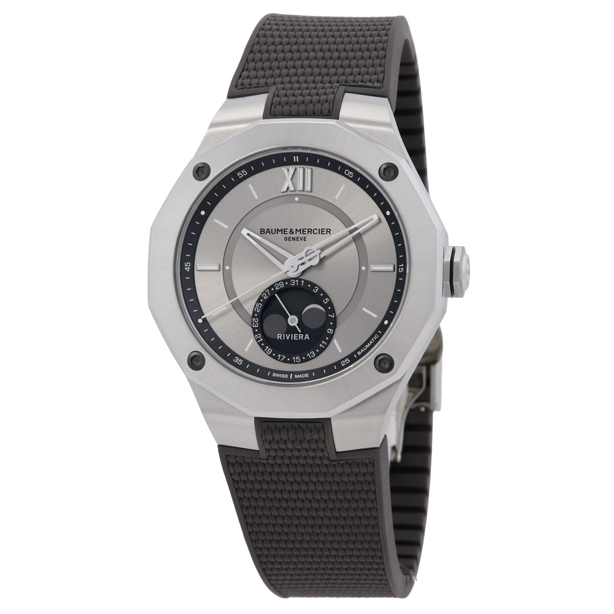 Baume et Mercier Riviera Automatic Silver Dial Men's Watch M0A10681