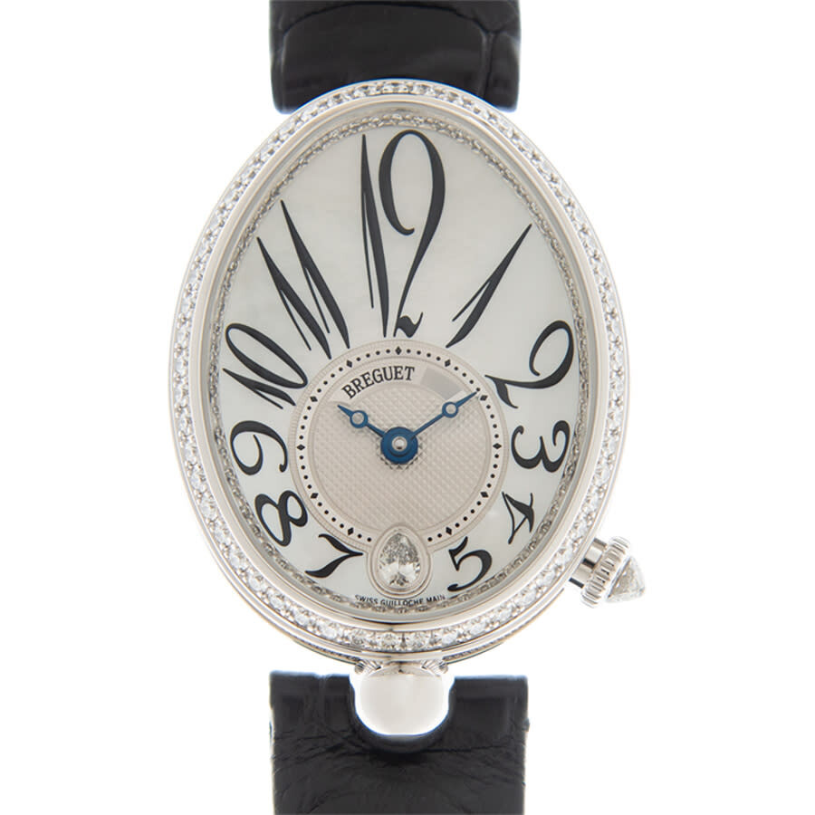 Breguet Reine De Naples Automatic Diamond White Dial Ladies Watch 8918BB58964D00D3L