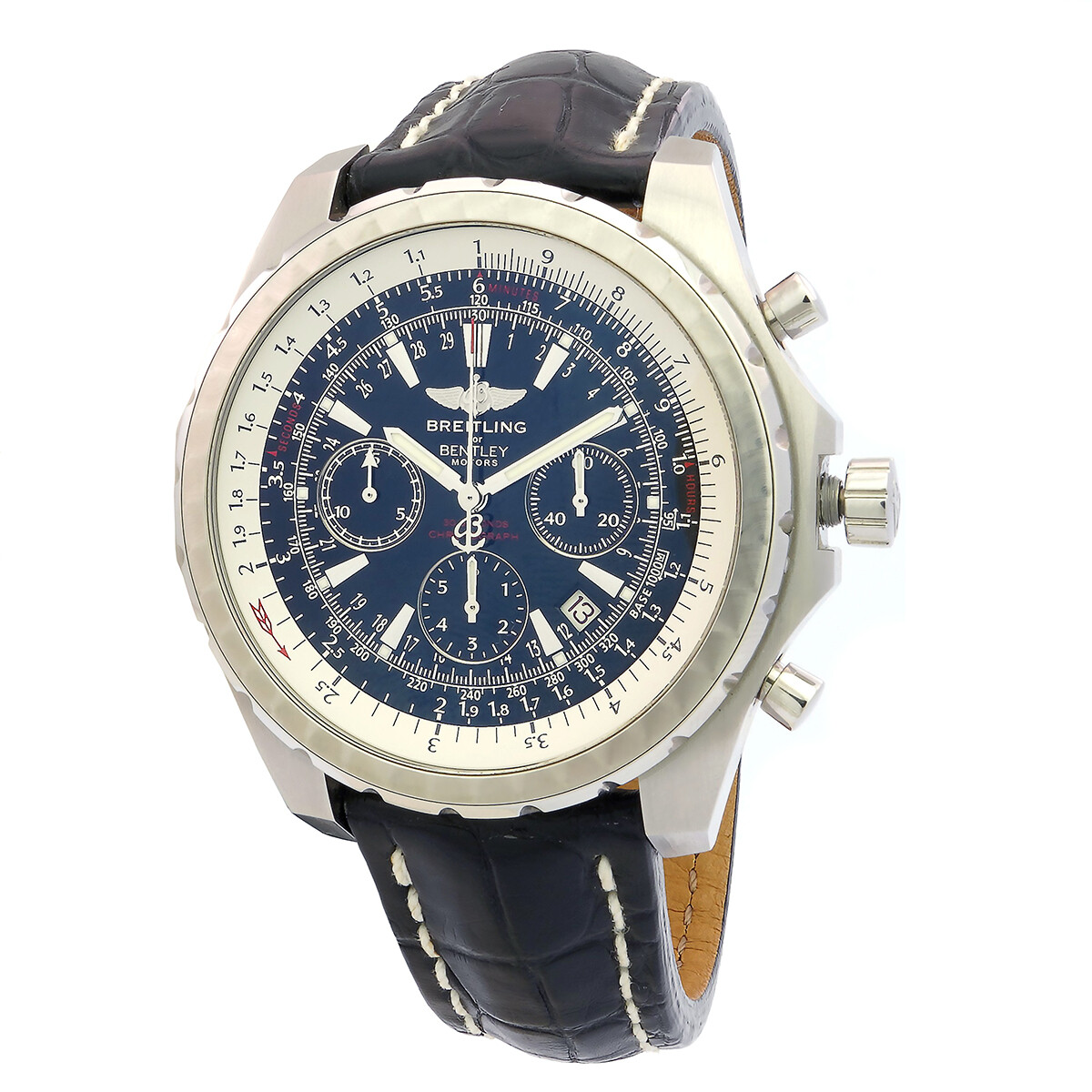 Breitling Bentley Motors T Chronograph Automatic Black Dial Men's Watch A2536313/B686.761P.A20DSA