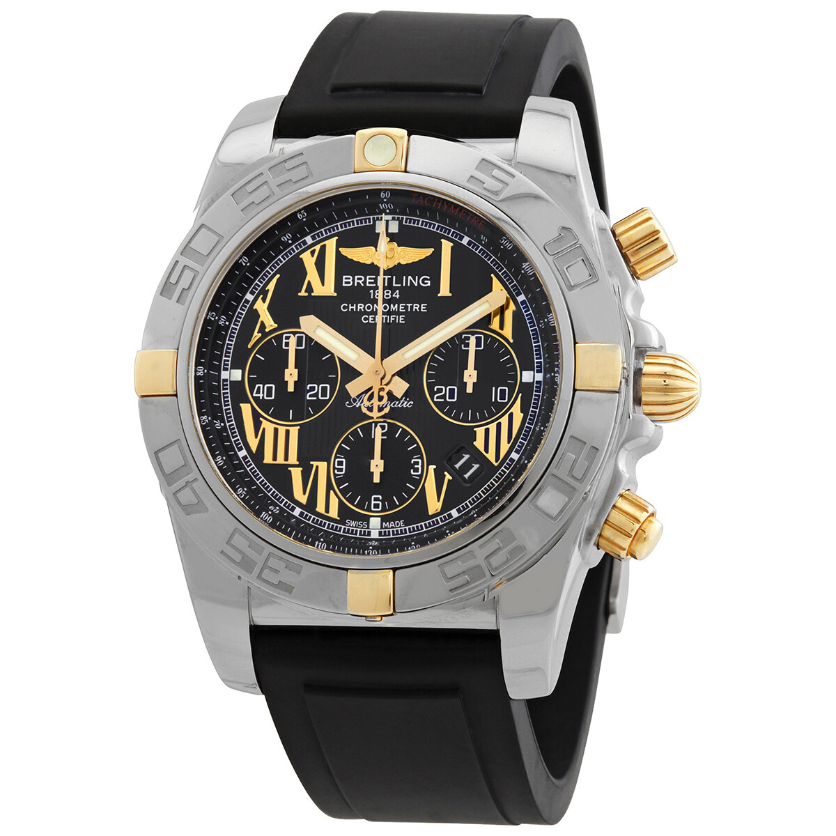 Breitling Chronomat 44 Chronograph Automatic Black Dial Men's Watch IB011012/B957.131S.A20S.1