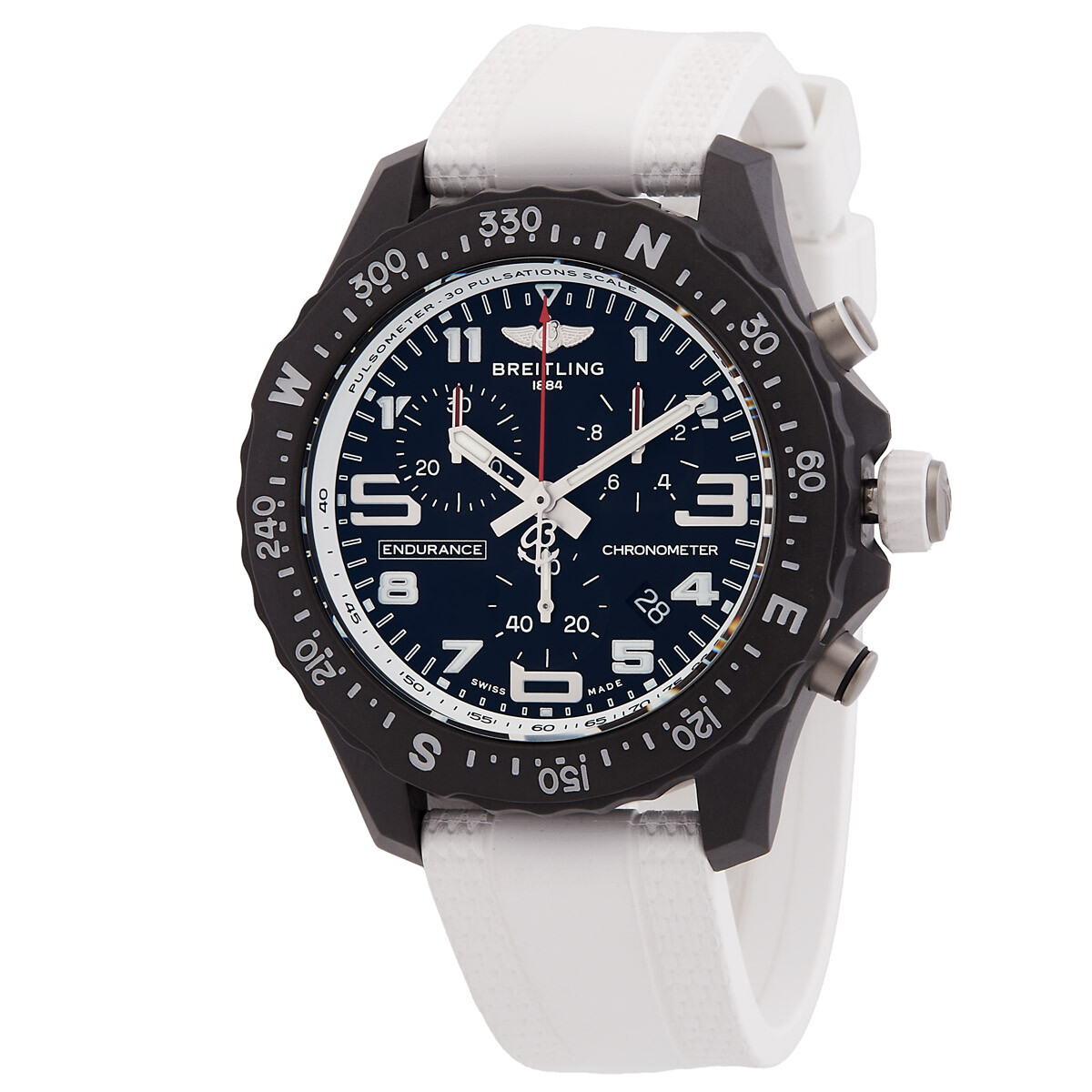 Breitling Endurance Pro Chronograph Quartz Black Dial Men's Watch X83310A71B1S1