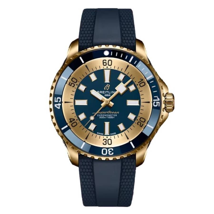 Breitling Superocean Automatic Chronometer Blue Dial Watch N173761A1C1S1