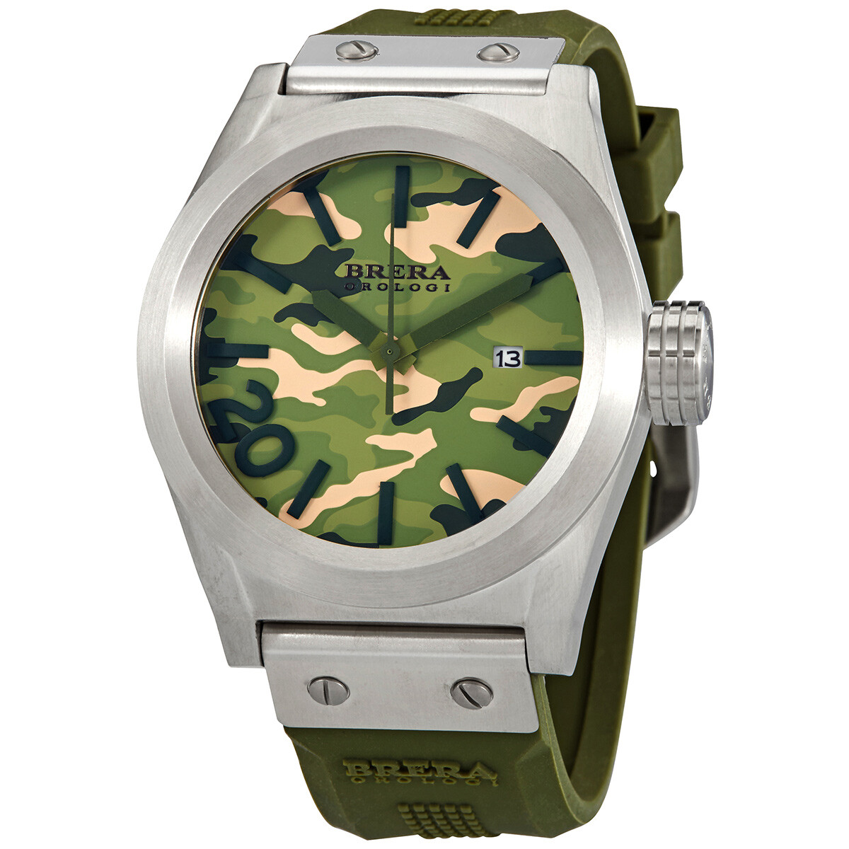 Brera Orologi Eterno Solotempo Quartz Green Dial Men's Watch BRETS4581