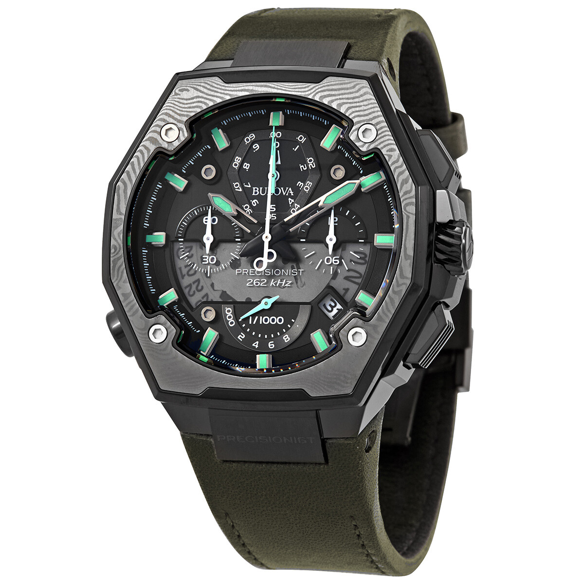 Bulova Precisionist X Special Edition Chronograph Quartz Black Dial Men's Watch 98B355