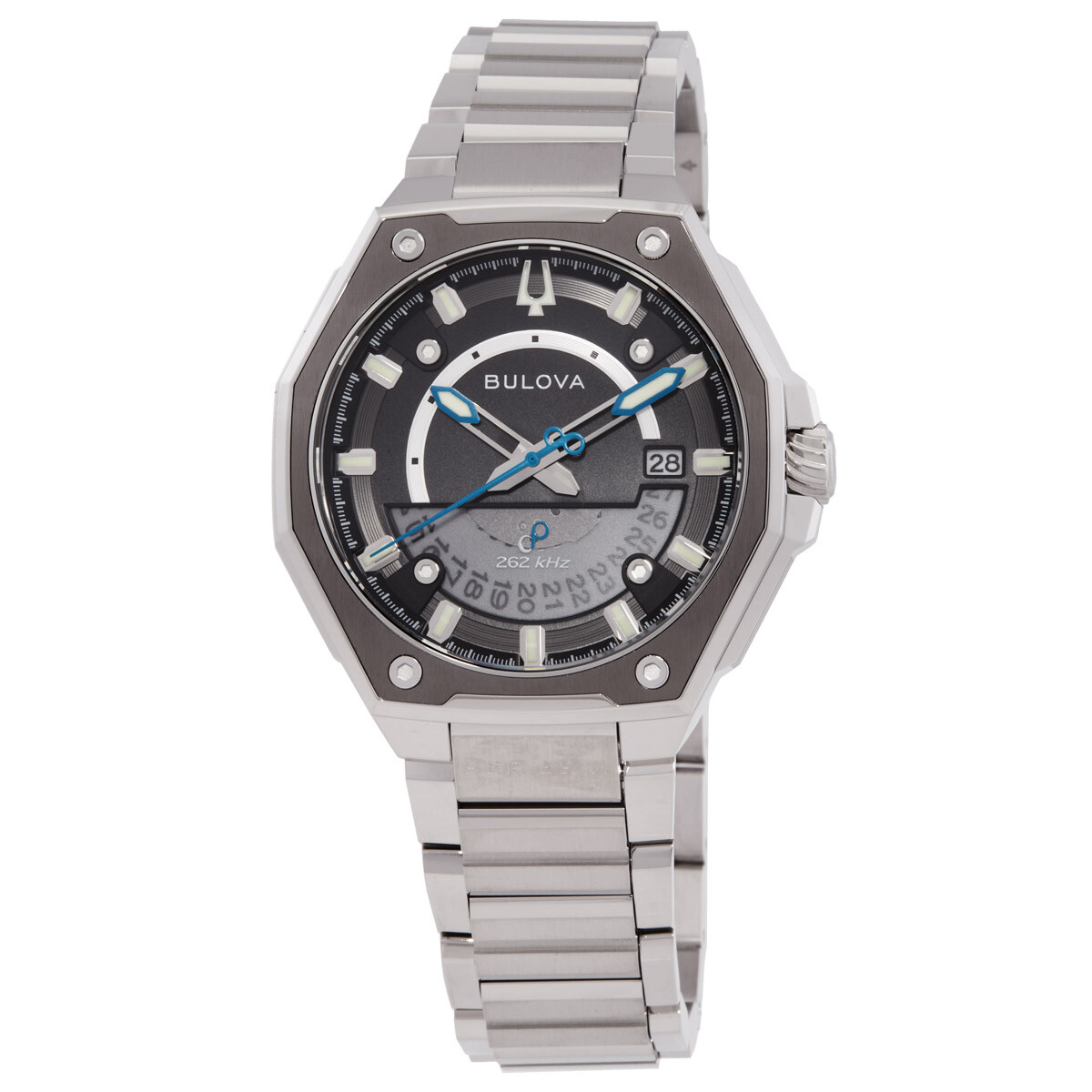 Bulova Series X Quartz Black Dial Men's Watch 98B456