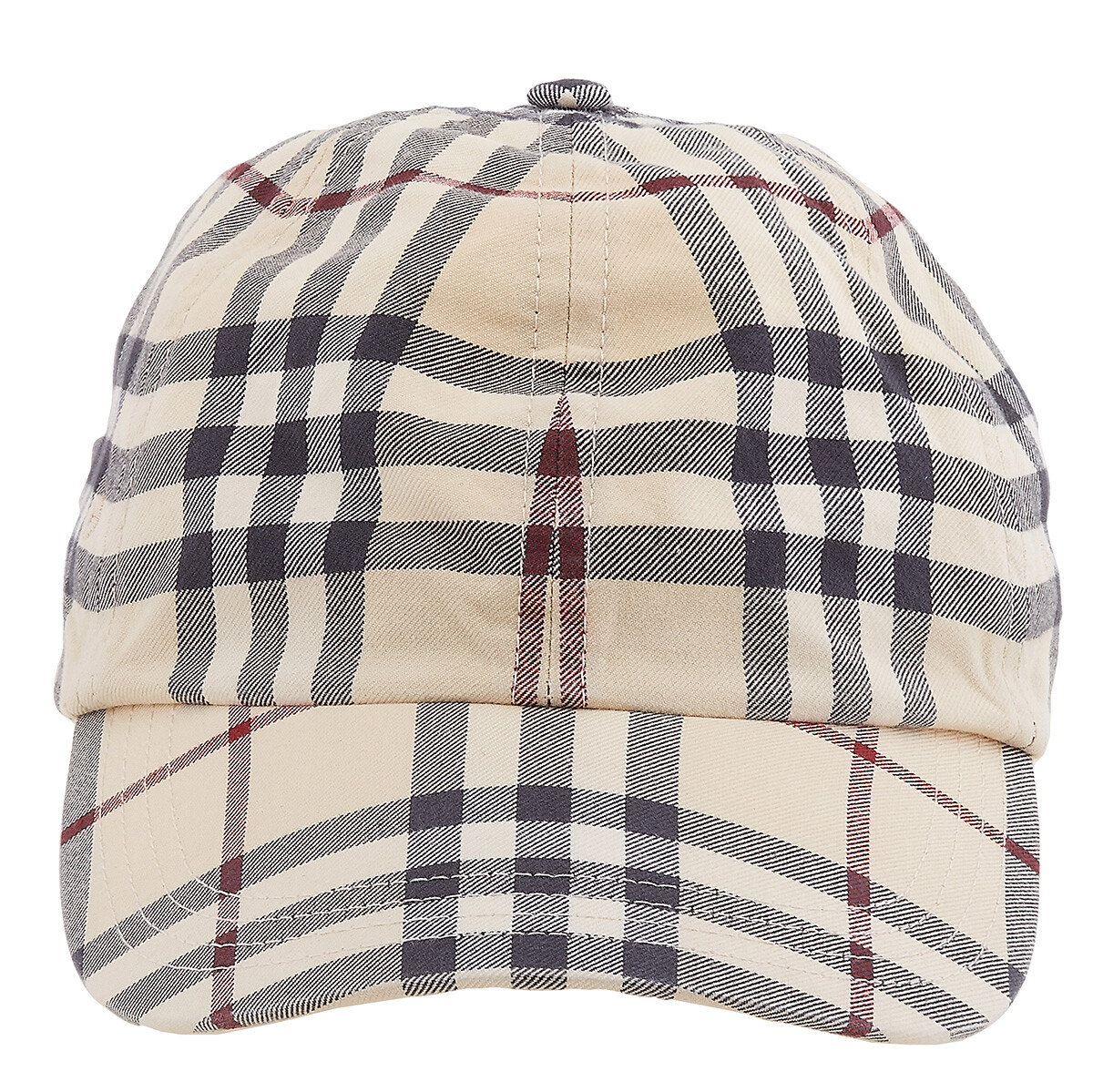 【関税＆送料込み】Burberry Stamp Cap Knight Stamp Gabardine Baseball Cap in Currant - Men