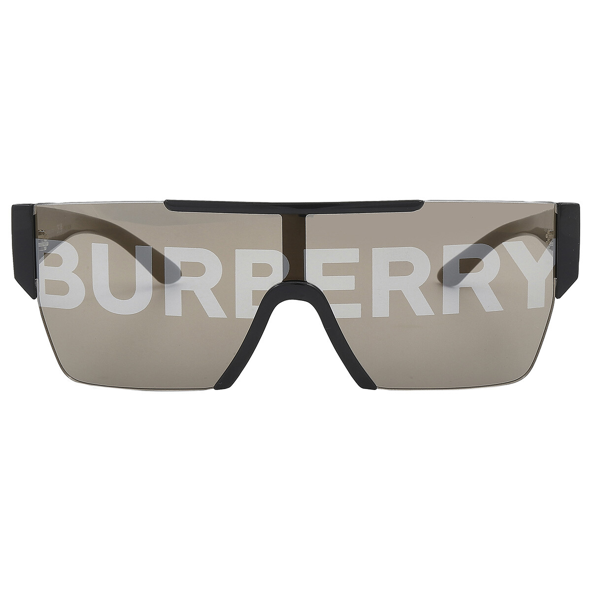 Burberry Gold with silver Burberry Shield Men's Sunglasses BE4291 3001G 38 Burberry Gold with silver Burberry Shield Men's Sunglasses BE4291 3001G 38