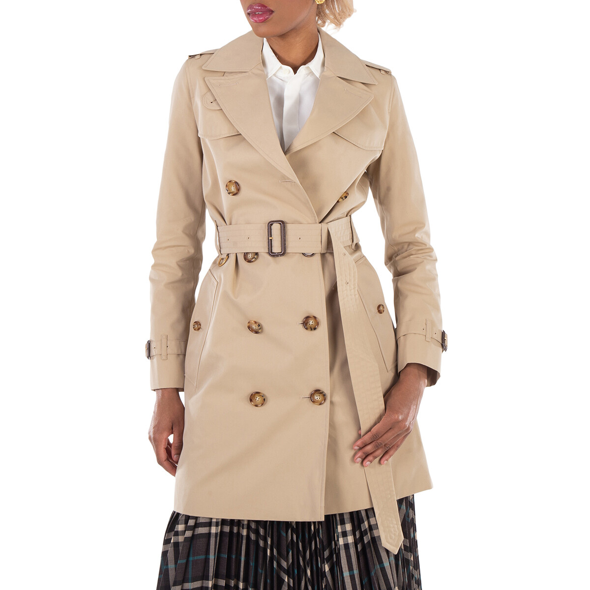Burberry The Sandringham Long Trench Coat, Brand Size 4 (US Size 2