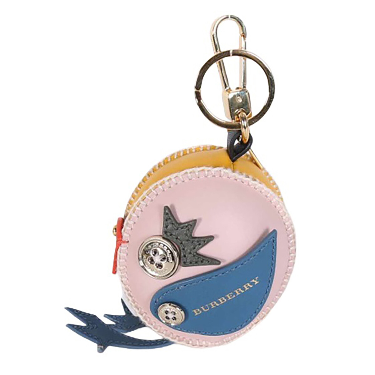 Burberry Thomas Bear Head Crystal-Embellished Leather