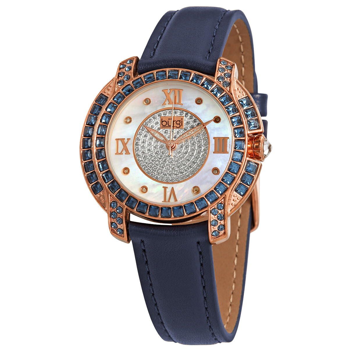 Burgi Mother Of Pearl Dial Ladies Watch BUR156BU