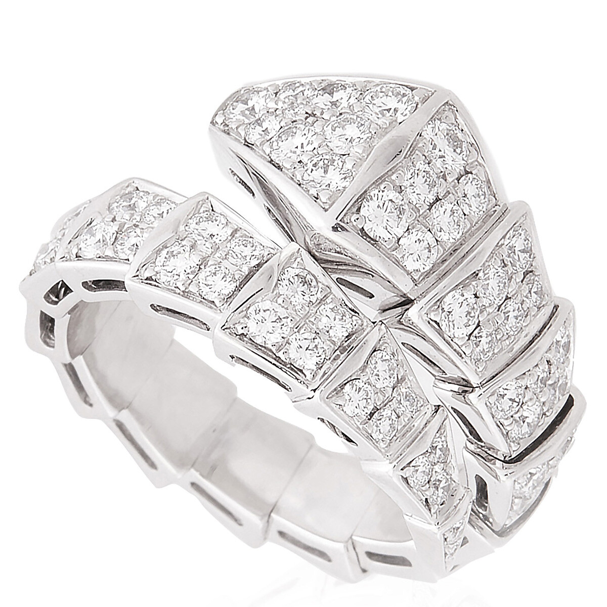 Bvlgari B.zero1 Anish Kapoor Pink Gold and Steel Ring Size 50