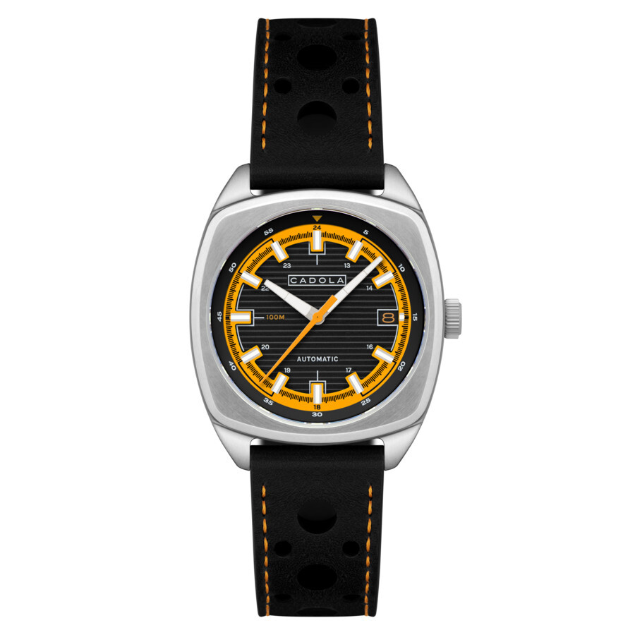 Cadola Buxton Automatic Black Dial Men's Watch CD-1057-03
