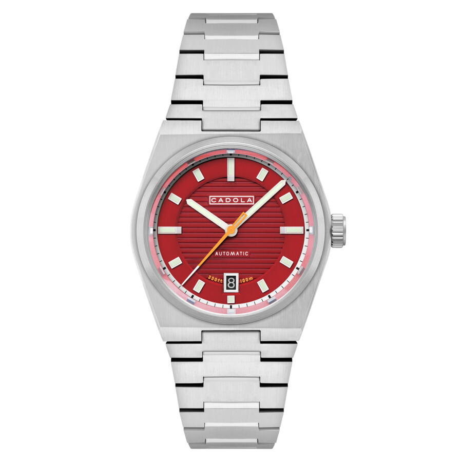 Cadola Lydden Automatic Red Dial Men's Watch CD-1056-44
