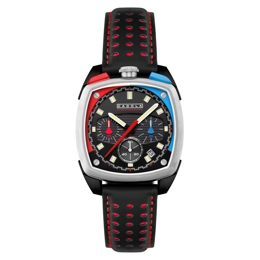 Cadola Taurus Chronograph Quartz Black Dial Men's Watch CD-1060-01