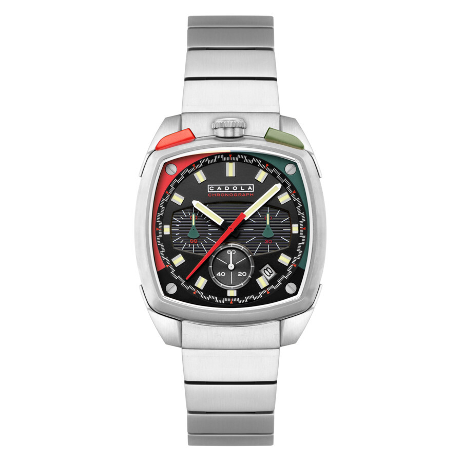 Cadola Taurus Chronograph Quartz Black Dial Men's Watch CD-1060-11