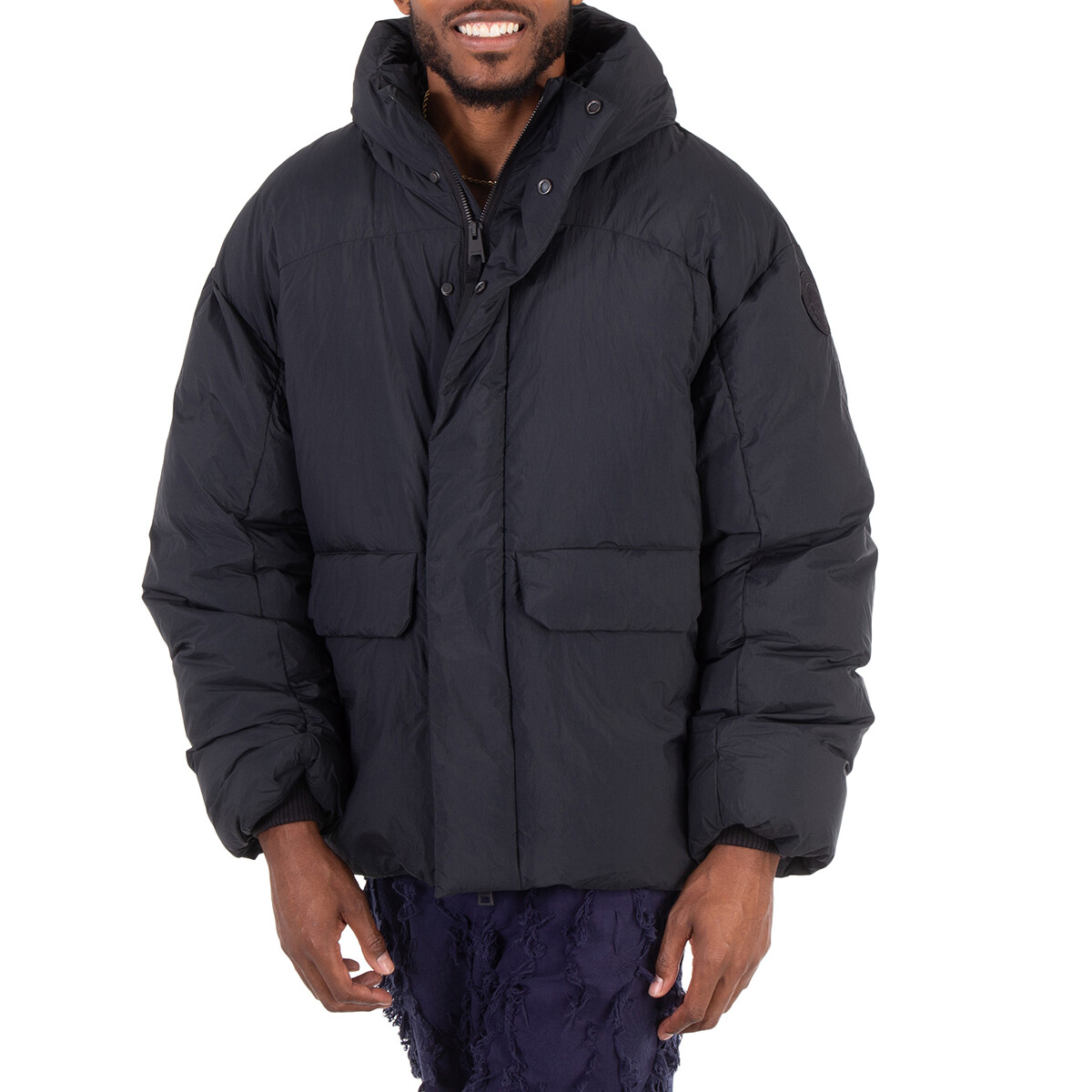 Canada Goose Bennett Black Label Hooded Parka, Size Small 3817LB