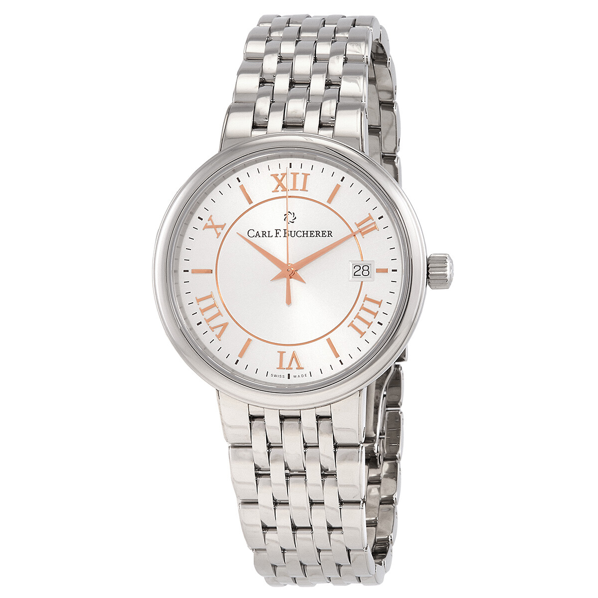 Carl F. Bucherer Adamavi Automatic Silver Dial Men's Watch 00.10314.08.15.22