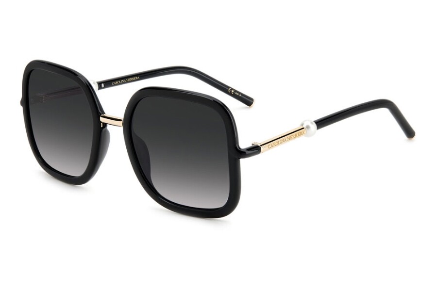 Carolina Herrera Grey Round Ladies Sunglasses CH 0020/S 0807  display picture 2