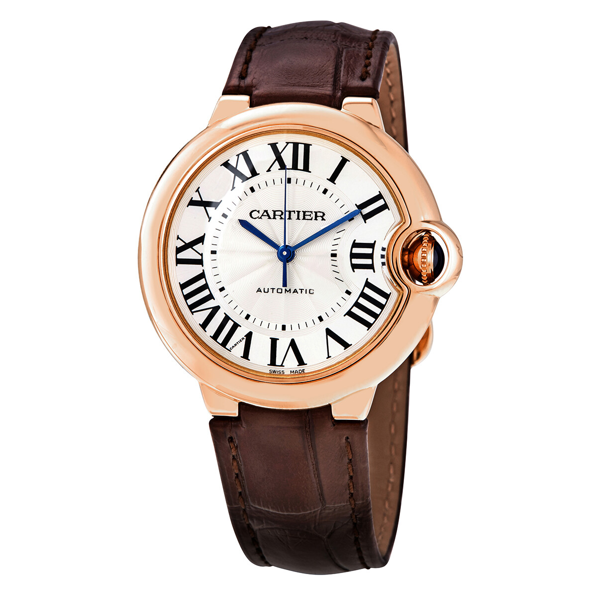 Cartier Ballon Bleu Automatic 18kt Rose Gold Ladies Watch WGBB0009