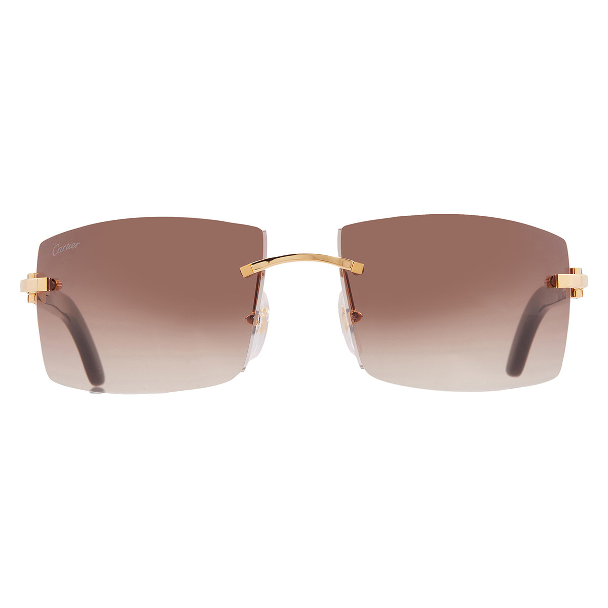 Cartier C Decor Blue Cat Eye Ladies Sunglasses CT0186SA 006