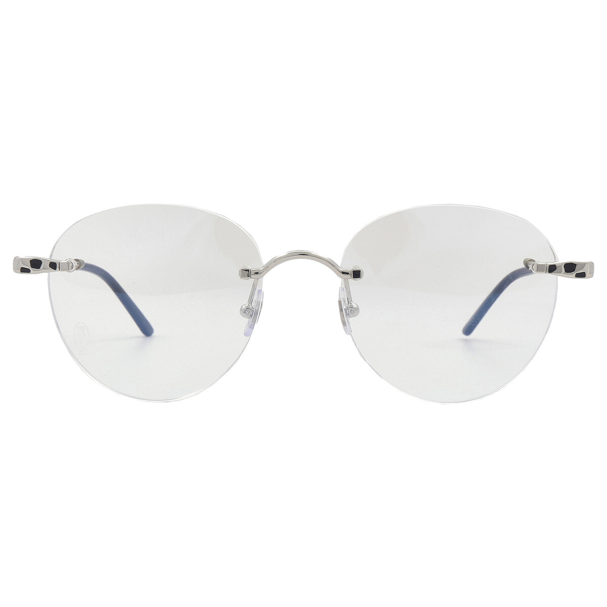 Cartier Demo Rectangular Unisex Eyeglasses CT0037O 003 57