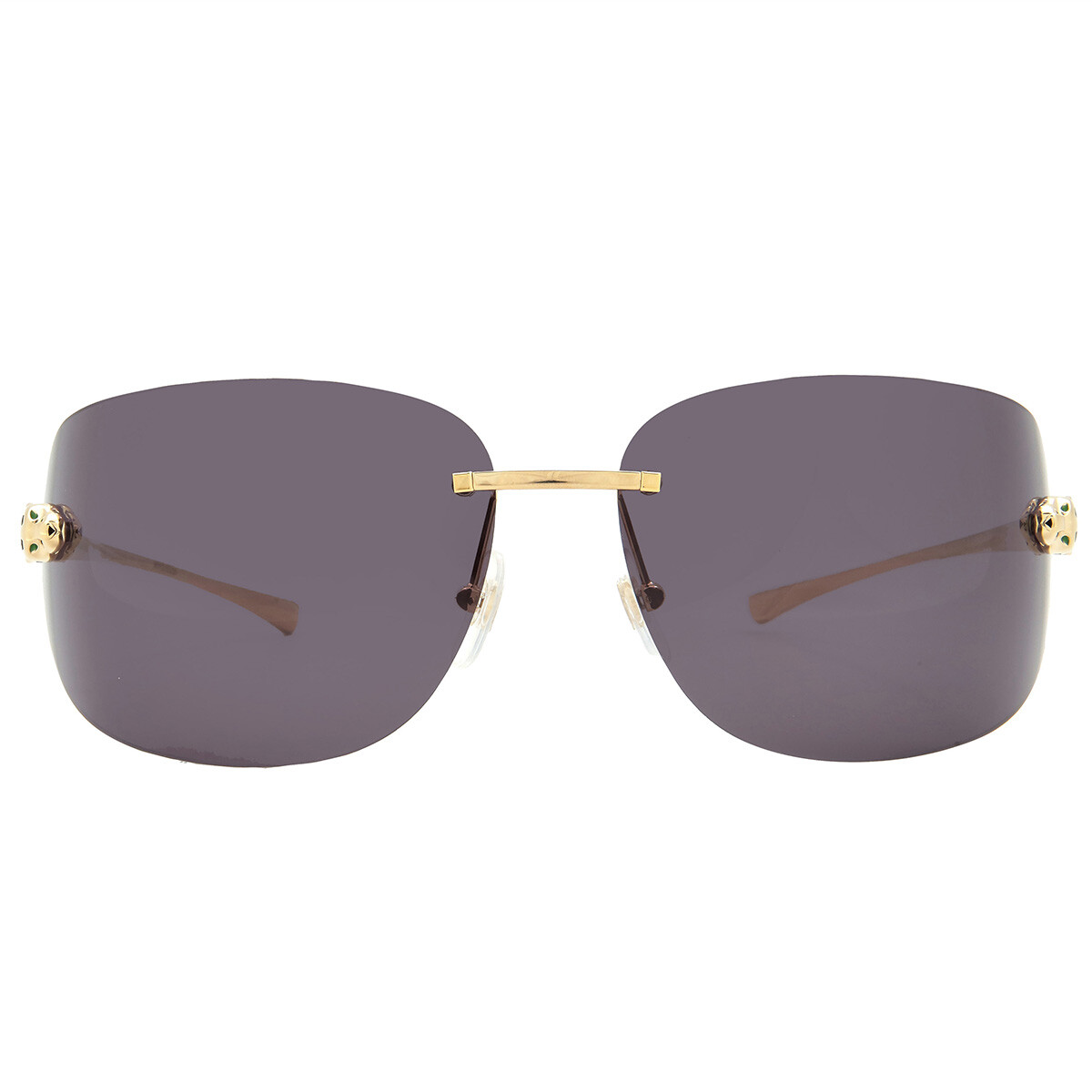 Cartier Grey Pilot Unisex Sunglasses CT0081SA 001 56 7613268394274