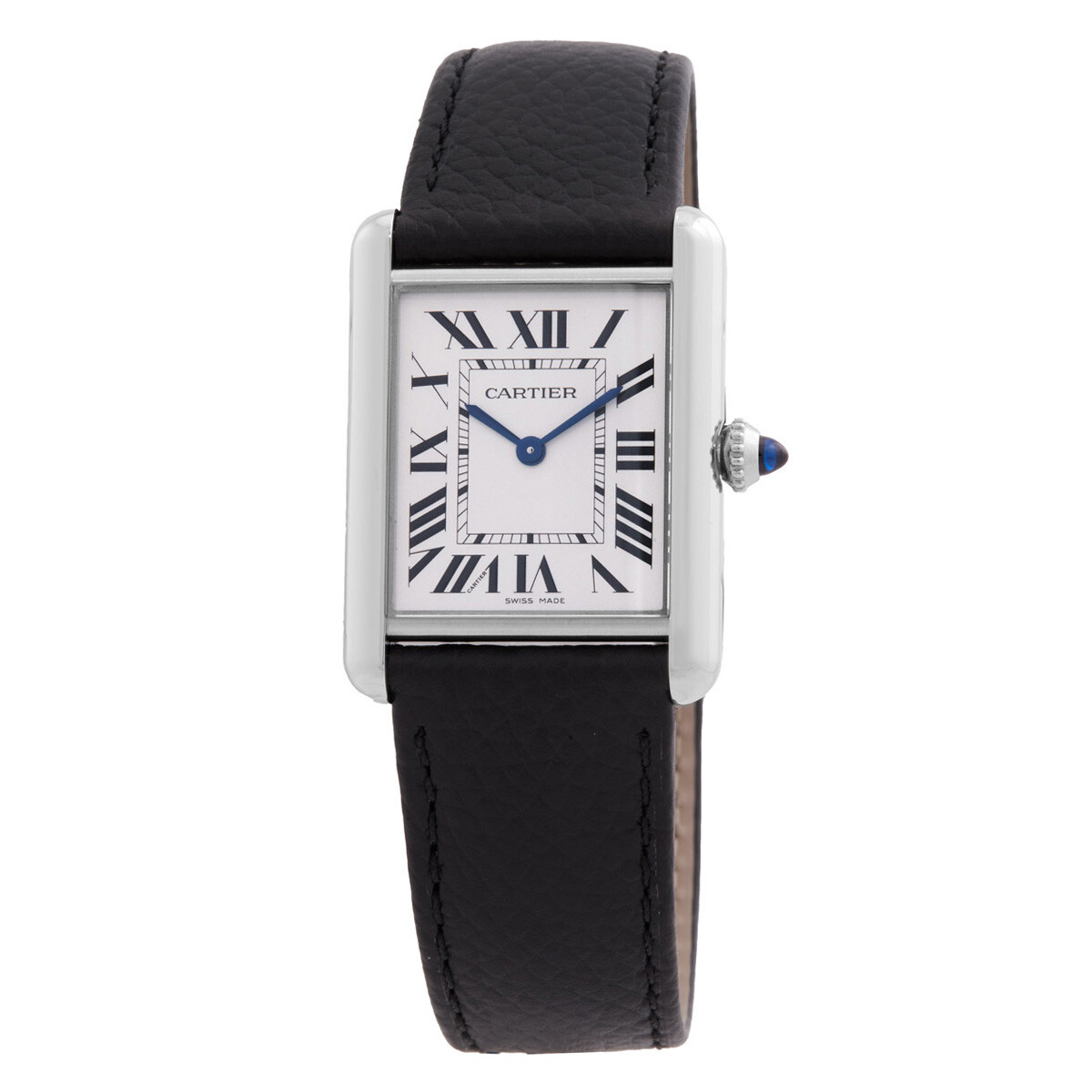 Cartier Tank Must SolarBeat Quartz White Dial Watch WSTA0120