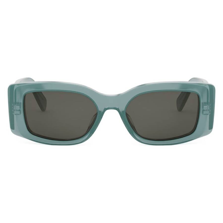 Celine Smoke Square Ladies Sunglasses CL40267U 01A 54 192337144141