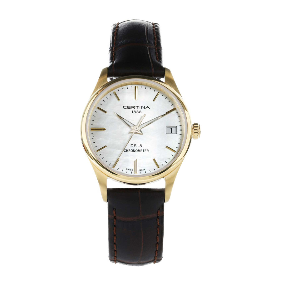 Certina Quartz Chronometer Ladies MOP Dial Watch C033.251.36.111.00