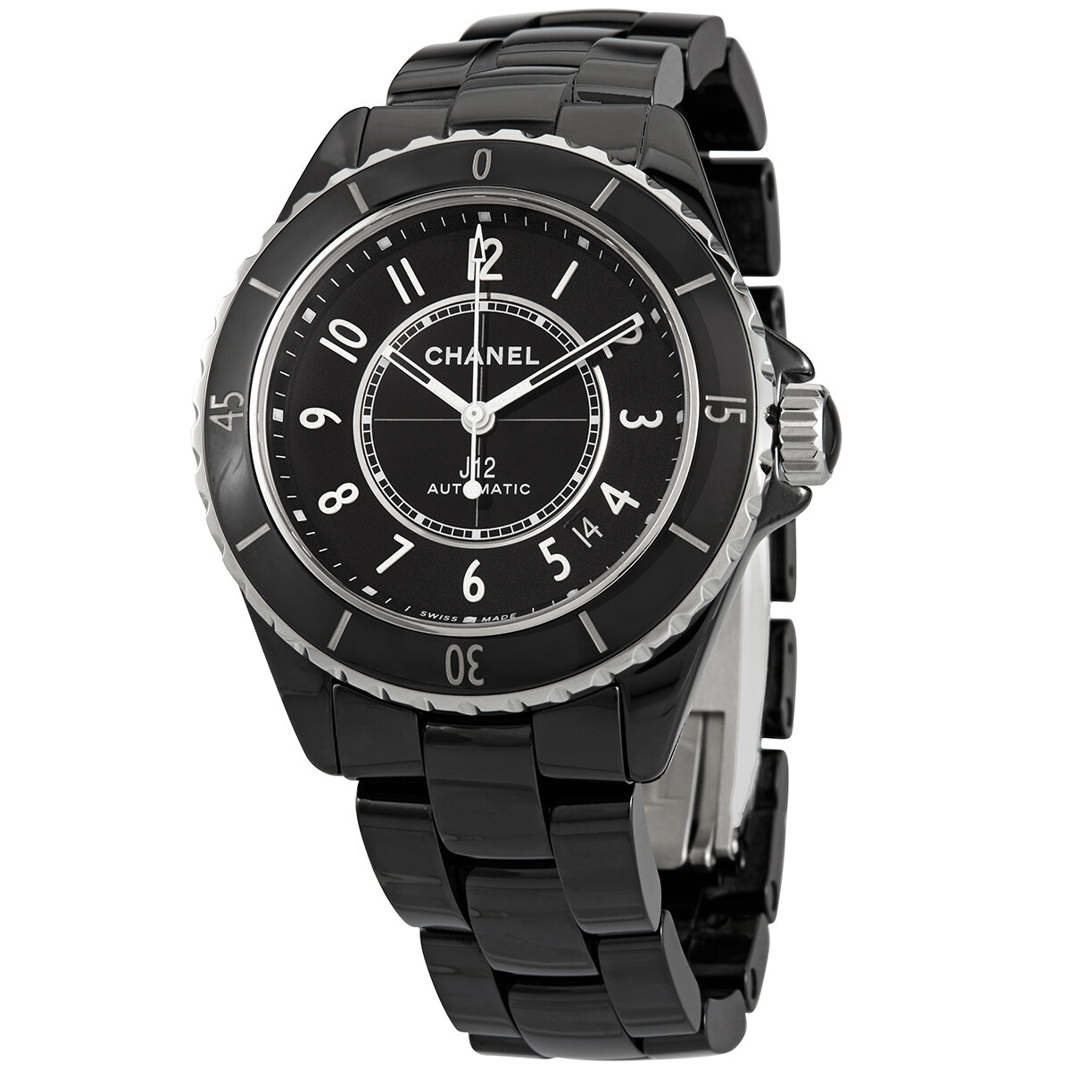 CHANEL J12 Automatic Watch H3827 Chanel J12 Blue Light White Dial Ceramic Automatic Unisex  main image 3
