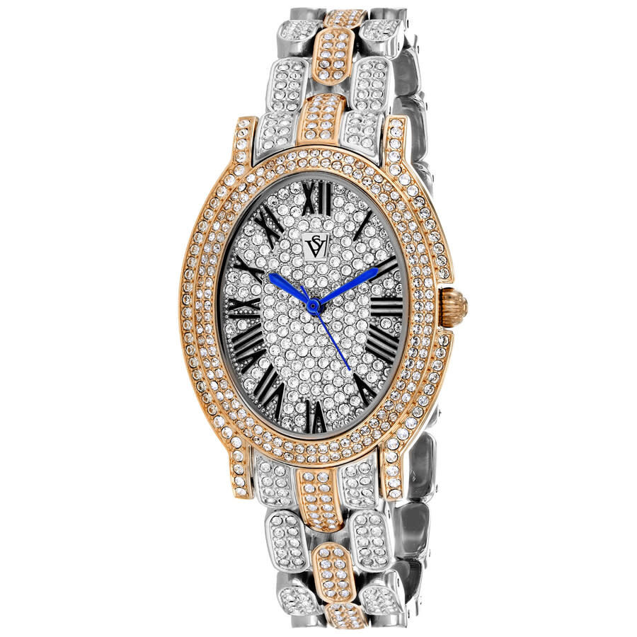 Christian Van Sant Amore Quartz Silver Dial Ladies Watch CV7234