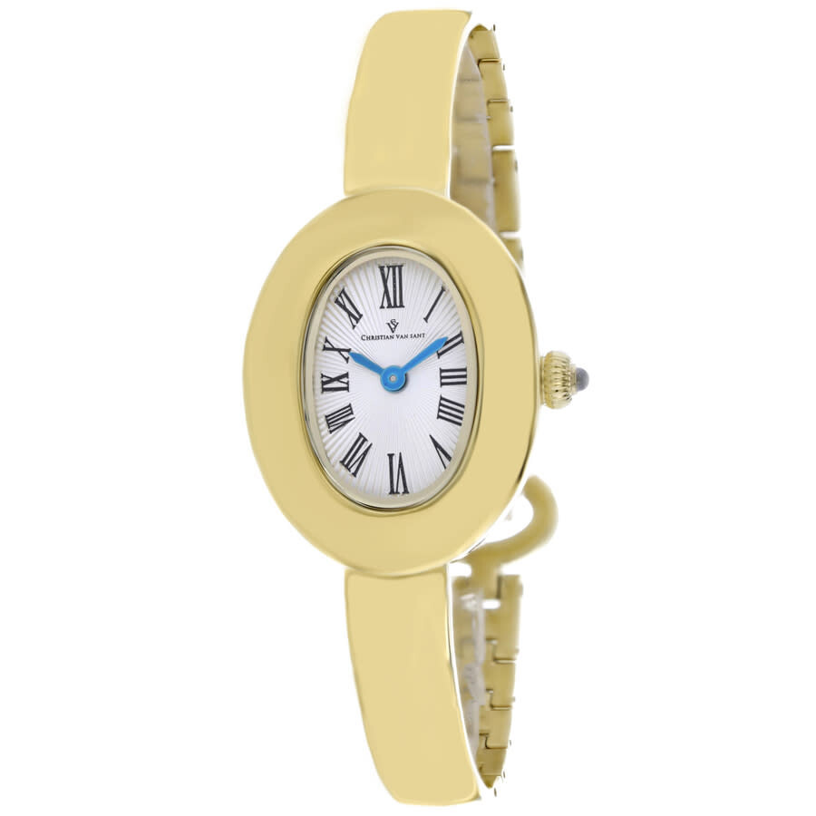 Christian Van Sant Anora Quartz Silver Dial Ladies Watch CV4334