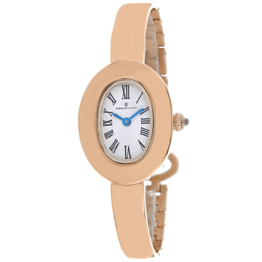 Christian Van Sant Anora Quartz Silver Dial Ladies Watch CV4338
