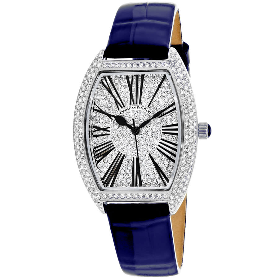 Christian Van Sant Chic Quartz Silver Dial Ladies Watch CV4841