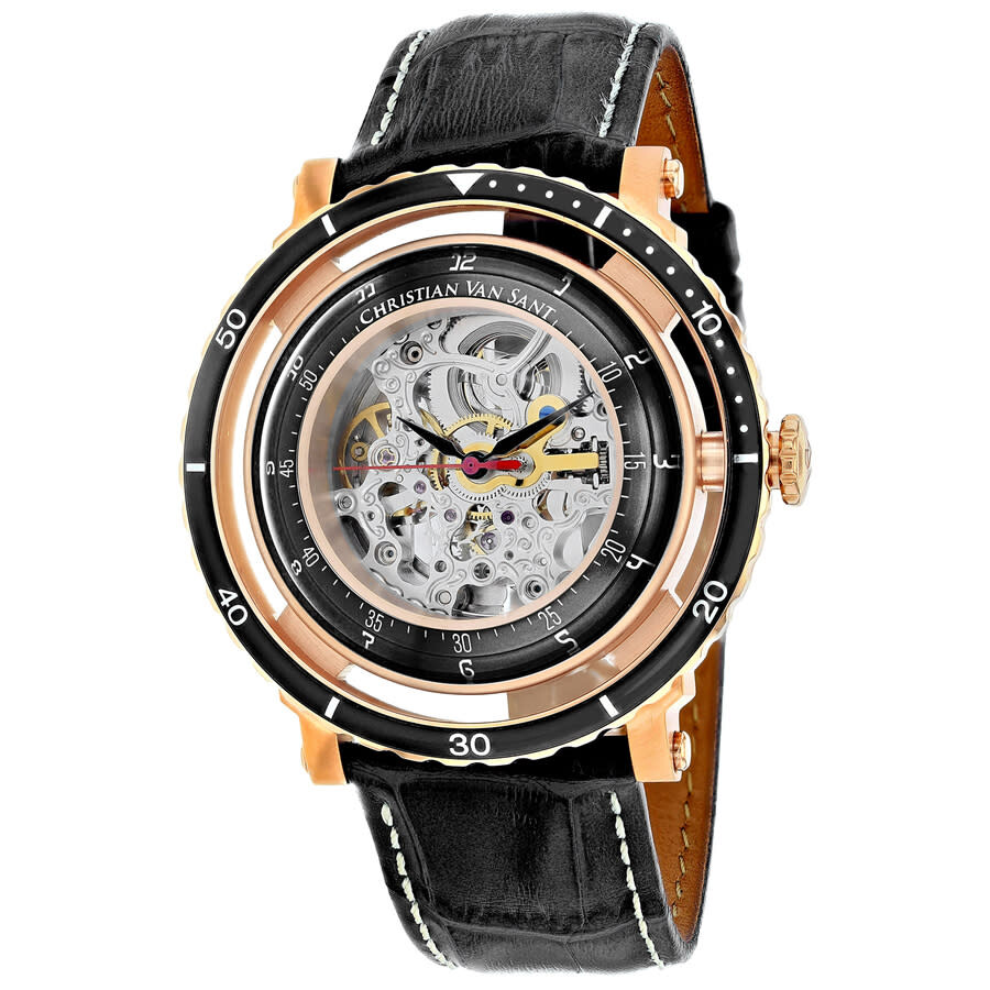 Christian Van Sant Dome Automatic Silver Dial Men's Watch CV0749