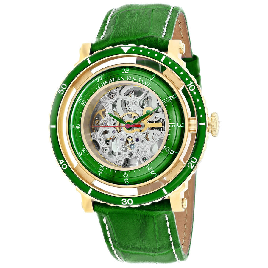Christian Van Sant Dome Automatic Silver Dial Men's Watch CV0751