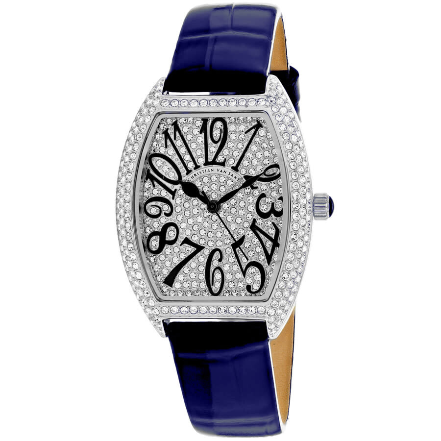 Christian Van Sant Elegant Quartz Silver Dial Ladies Watch CV4821